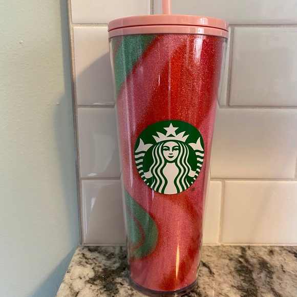 Starbucks 2020 Holiday Glitter Tumbler - Picture 1 of 3